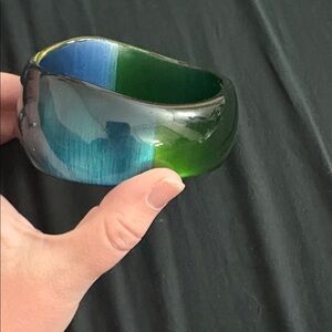 Blue and Greens Bangle